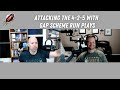 Attacking the 4-2-5 with Gap Scheme Run Plays | Football Coaching Podcast S14E04