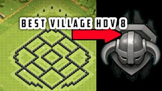 Meilleur village hdv 8 pour passer \