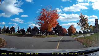 Ottawa Beechwood  National Military Cemetery in the fall