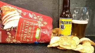 Cerveza Pacifico Clara Lager With Hand Cooked Turkey \u0026 Stuffing Crisps | Beer \u0026 Food Review