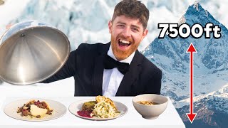 EXTREME Fine Dining in the Mountains