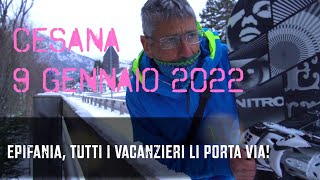 Cesana Torinese, 9 gennaio 2022