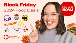 Black Friday Food Deals 2024: Where to Find Cheap (or FREE!) Food 🍔 #BlackFridayDeals