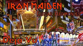 IRON MAIDEN Guitar Harmonies #16 Deja-Vu lesson with tabs