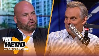 49ers d-line is as good as it gets, talks Brady's future, Burrow — Andrew Whitworth | NFL | THE HERD