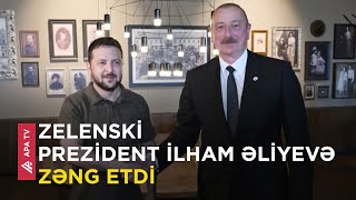 Zelenski Prezident İlham Əliyevə təşəkkür edib – APA TV