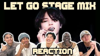 OUR FIRST TIME WATCHING BTS LET GO STAGE MIX!