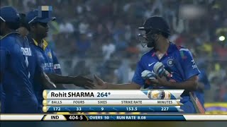 Rohit Sharma 264 vs Srilanka 2014 FULL HD Highlights | Greatest ODI innings ever
