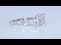 2.05ct colorless radiant diamond engagement ring gia cert appr $25k lcrings.com price $9995