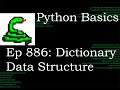Python Basics Tutorial Data Structures  Dictionaries