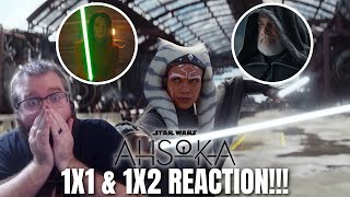 Ahsoka Episodes 1 + 2 REACTION!!! (THE SHOW IS FINALLY HERE!!!)