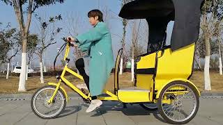 Electric Pedicab with Pedal