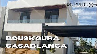 Villa À Vendre Bouskoura Green Town Maroc 🏡 فيلا للبيع في بوسكورة مدينة الخضراء Immopolite