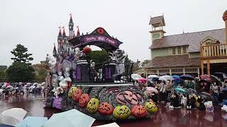 【TDL】2022.10.6 ディズニーハロウィン　スプーキーboo！パレード雨ver.