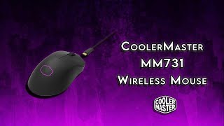 CoolerMaster MM731 Wireless Mouse - Unboxing \u0026 Review