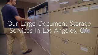 West Coast Archives : Large Document Storage in Los Angeles, CA