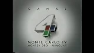 ID Canal 4 Monte Carlo Uruguay (1996) - 60fps
