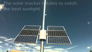 Skystream Hybrid 6 Wind Turbine and Solar Panel Tracker System   Copy   Copy