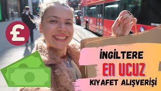 İNGİLTERE'DE EN UCUZ KIYAFET ALIŞVERİŞİ-Londra alışveriş(Oxford Caddesi)-İngiltere Kıyafet Fiyatları