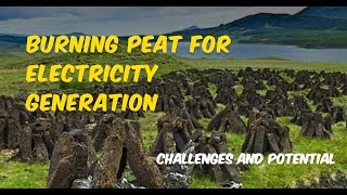 Burning Peat for Electricity Generation  Challenges and Potential