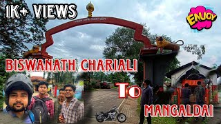 Biswanath Chariali to Mangaldai Bike Ride ||  My First Vlog || 13 July, 2023 || @tusharXtrance