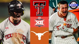 #10 Texas Tech vs #3 Texas | Big 12 Tournament Opening Round | 2024 College Base