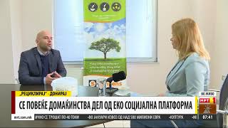 Еко-хуманитарен проект: „Рециклирај и донирај“ - Собирање на отпадно масло од домаќинства