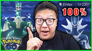 CATCHING SHINY \u0026 HUNDO DIALGA DURING ULTRA UNLOCK EVENT IN POKEMON GO