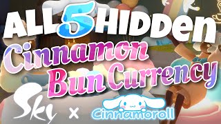 All 5 Hidden Cinnamon Bun Event Currency - Sanrio Cinnamoroll X Sky Children of