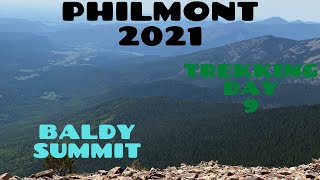 PHILMONT 2021 | SUMMITTING BALDY | TREKKING DAY NINE