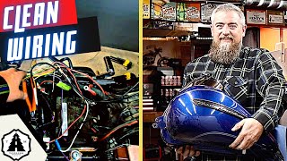 How to Remove Gas Tank and Route Wiring Somewhat Professionally on Your HARLEY DAVIDSON