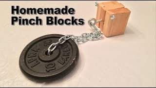 DIY INEXPENSIVE Homemade Pinch Blocks for Forearm and Grip Strength