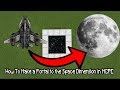 How To Make a Portal to the Space Dimension in MCPE (Minecraft PE)