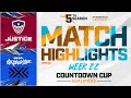 @WashingtonJustice vs @NYXLOverwatch | Countdown Cup Qualifiers Highlights | Week 22 Day 2