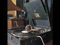 佐々木 章 ♪小諸追分♪ 1938年 78rpm record. hmv model no 101 gramophone.