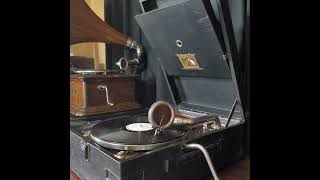 佐々木 章 ♪小諸追分♪ 1938年 78rpm record. HMV Model No 101 Gramophone.