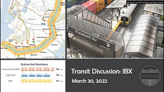 Transit Discussion: IBX Line Leaning Towards Commuter Rail/Subway