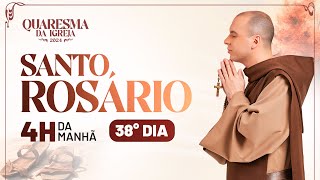 Santo Rosário | Quaresma 2024 | 03:40 | 38° Dia | Live Ao vivo