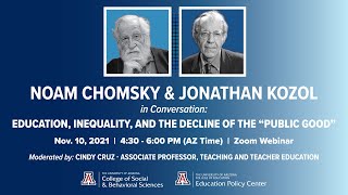 Noam Chomsky & Jonathan Kozol in Conversation