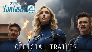 Fantastic Four Official Trailer (2025) Pedro Pascal, Vanessa Kirby