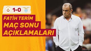 🎙️  Teknik direktörümüz Fatih Terim'in Galatasaray-Lazio maçı sonrası yaptığı açıklamalar