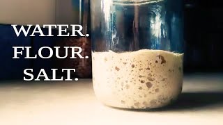 WATER FLOUR SALT | Dramatic Sourdough B Roll | Cinematic Bread Baking | #BrollShowdown entry video