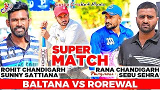 Baltana(Rohit Chandigarh \u0026 Sunny Sattiana) Vs Rorewal(Rana Chd \u0026 Sebu Sehra) Cosco Cricket Mania