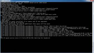 Computer Networking Tutorial 32 Installing Apache and MySQL