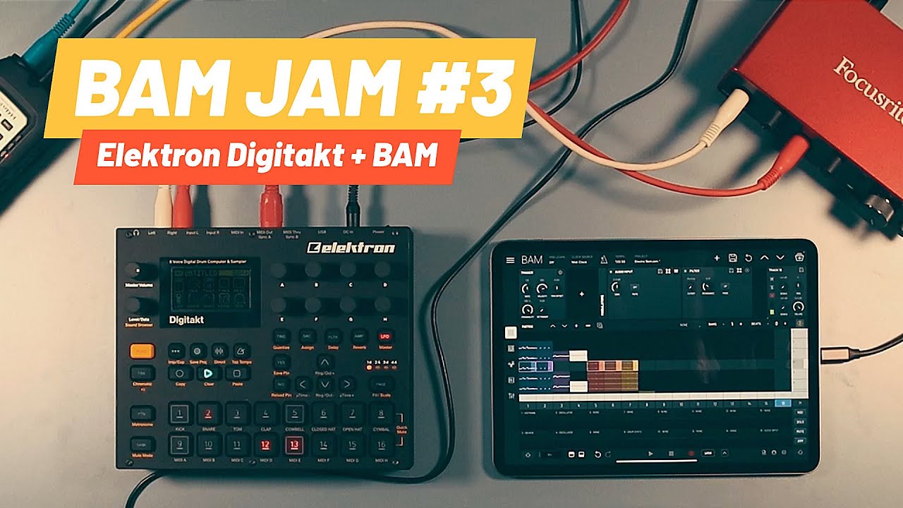 Bam Jam 3 Featuring Elektron Digitakt Youtube