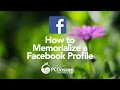 How to Memorialize A Facebook Profile