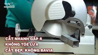 Máy Cắt Sắt Tua Chậm Lưỡi Hợp Kim Makita LC1230 | Cắt Ngọt, Không Tóe Lửa, giá chỉ 8tr399k cả lưỡi