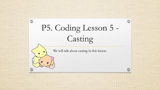 P5. Coding Lesson 5 - Casting | Python for Absolute Beginner (Grade 4 - Grade 10)