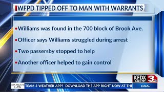WF man with warrants arrested after police tip