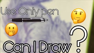 Drawing Squirrel with Ball Pen Timelapse | #Shorts